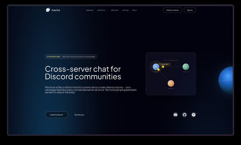 Mocha screenshot